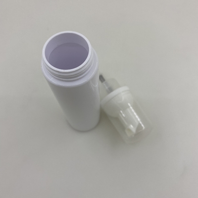 Bottiglia di schiumatura rotonda materiale 50ML della pompa dell'ANIMALE DOMESTICO per l'imballaggio di cura di pelle