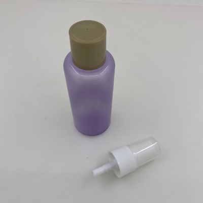 Capacità della bottiglia 80ml 100ml 120ml della pompa dello spruzzo della plastica di forma rotonda