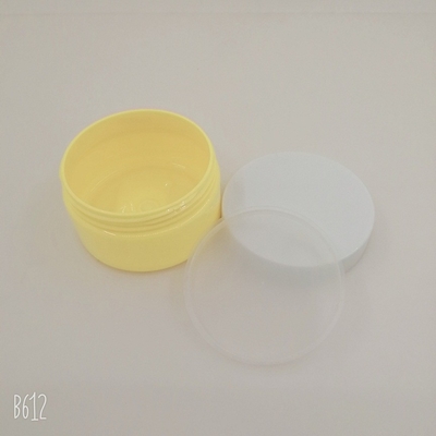 Multi barattolo della crema di colore pp, OEM cosmetico della materia plastica dei barattoli 50g