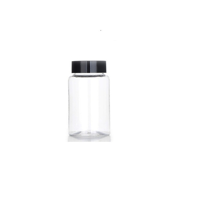 Bottiglia di plastica del grado dell'alimento PER ANIMALI DOMESTICI, chiari contenitori di plastica 100ml 120ml 150ml della pillola