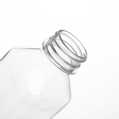 bottiglie di plastica della radura di 250ml 300ml per forma del quadrato della bevanda dei succhi
