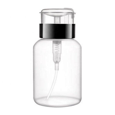 Bottiglia di plastica della pompa del dispositivo di rimozione dello smalto, ODM dell'OEM dell'erogatore del dispositivo di rimozione di trucco